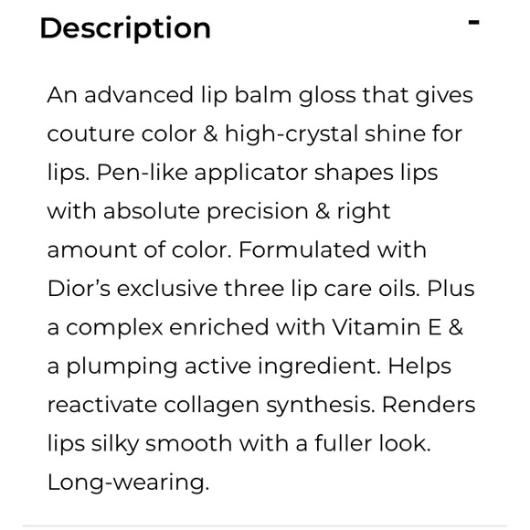 Christian Dior Rouge lipgloss in red #858 NWOB - Picture 4 of 4